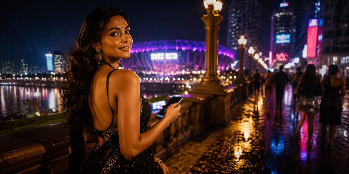 Bangalore city street neon with deposit bonus promotion